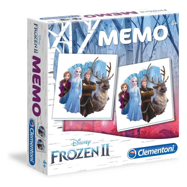 Juego de Memoria Infantil Clementoni Frozen 2 - A partir de 4 años - Ref. 18052