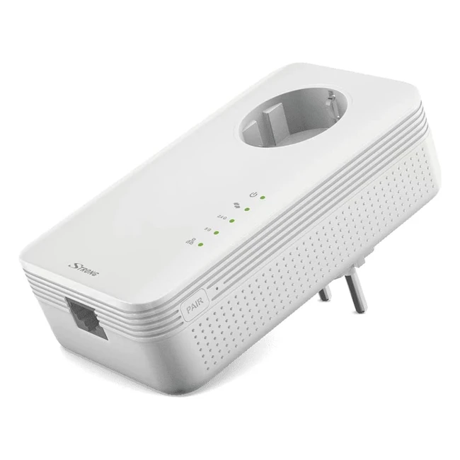 Strong Dual Band Repeater 1200p - Universeller Repeater/Access Point WPA/WPA2 - Bis zu 1200 Mbit/s - 1x LAN-Verbindung - Weiß
