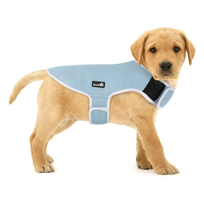 Pecute Dog Cooling Vest - 5 Layer Evaporation Cooling Sun Protection Breathabl