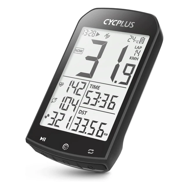 Cycplus GPS - Tachimetro e Contachilometri per Bici Ant+ Wireless Bluetooth
