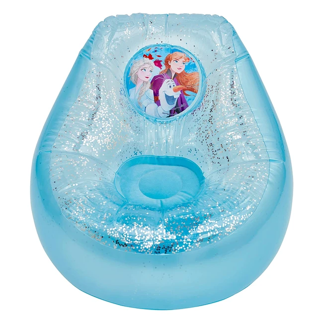 Chaise gonflable Disney La Reine des Neiges pour enfant - confortable et facile 