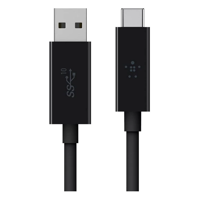 Câble USB 3.1 Belkin F2CU029BT1MBLK pour smartphone - Noir | Garantie 2 ans