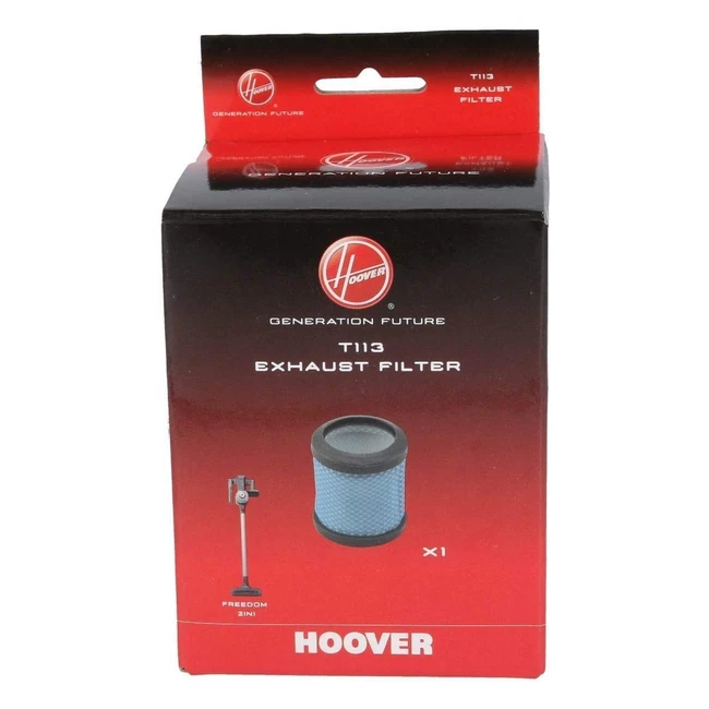 Hoover T113 Exhaust Filter - Extra Filtering for Dust-Free Home Environment - Co