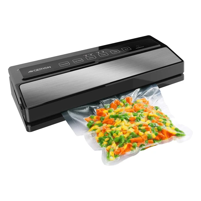 Geryon Automatic Vacuum Sealer for Food Preservation - Starter Kit Included