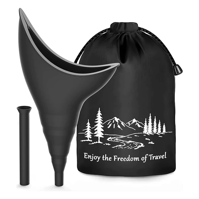 Reusable Female Urinal for Camping and Travel - Leak-free and Comfortable