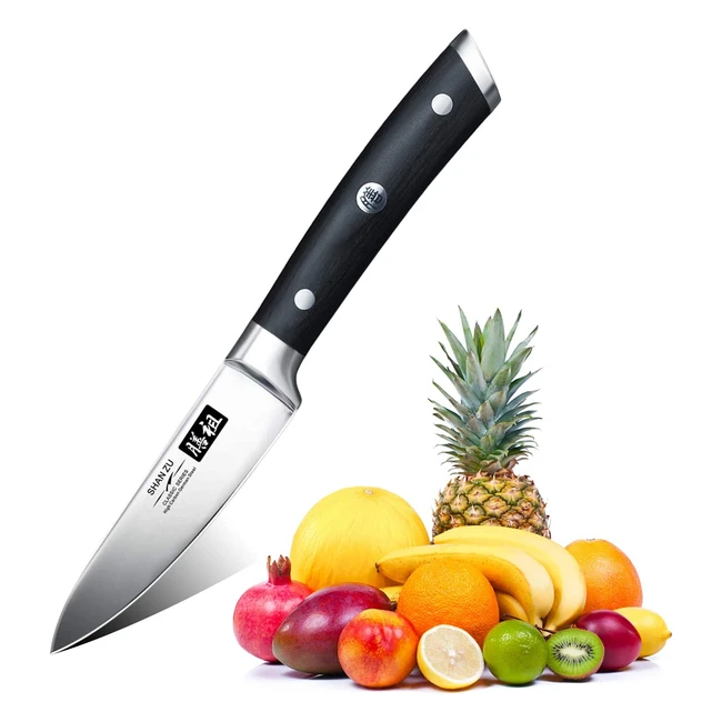 Cuchillo Shan Zu para frutas y oficina, pelador de acero inoxidable de 95 cm - Serie Clásica