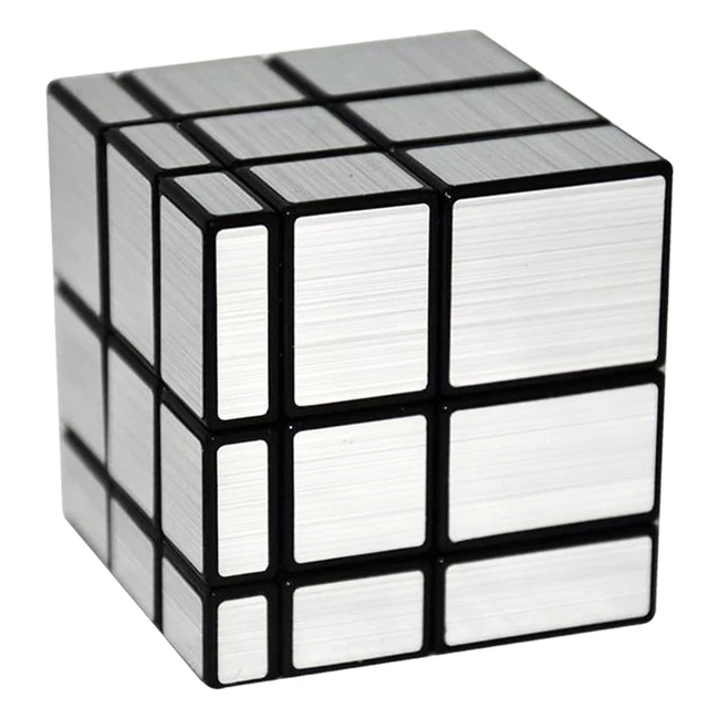 Cubo Mágico Espejo Easehome Speed Magic - Rompecabezas PVC para Niños y Adultos - Negro