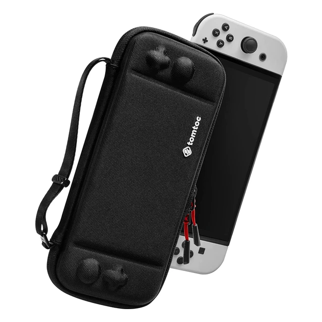 Funda protectora tomtoc para Nintendo Switch OLED - Proteccin militar contra c