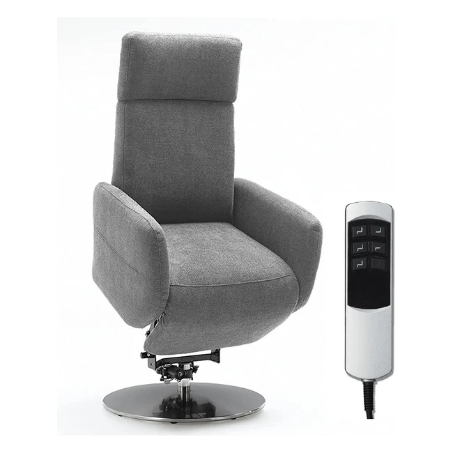 Cavadore TV-Sessel Cobra mit Aufstehhilfe und 2 Motoren - Elektrisch verstellbar