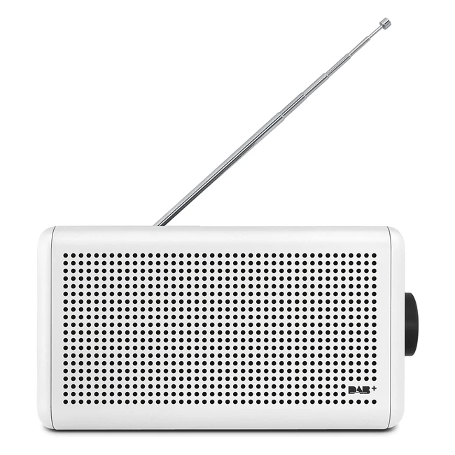 Nordmende Transita 210 - Tragbares DAB+ UKW Digitalradio mit Bluetooth, Stereo-Lautsprecher und Akku