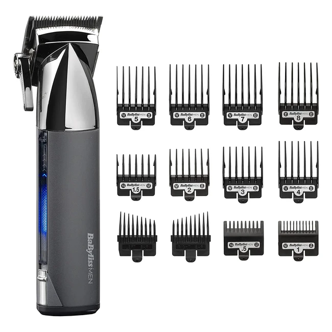 Babyliss SuperX Metal Hair Clipper - Lithium Cordless with Japanese Steel Blades