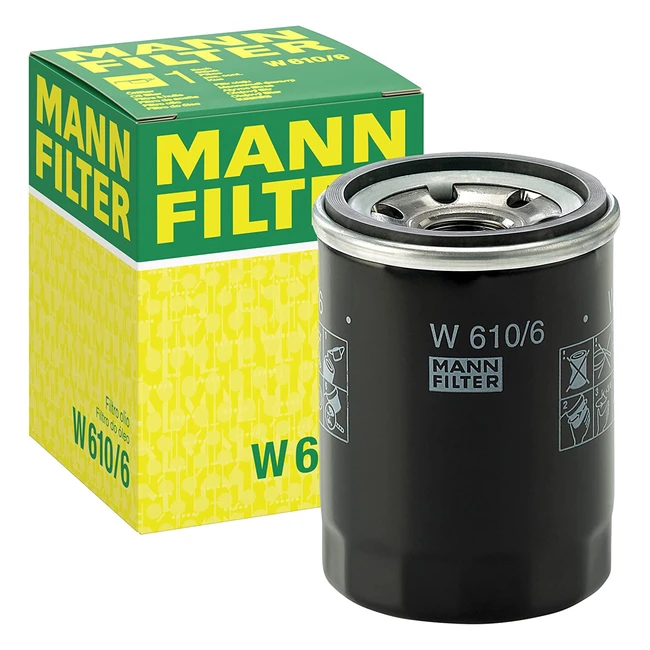 Filtro olio Mannfilter W 6106 per auto e veicoli commerciali - Alta qualit e m
