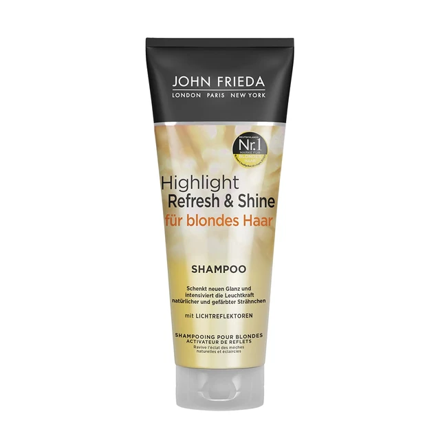 John Frieda Highlight Refresh Shine Shampoo - Für strahlendes Blond und Highlights (250ml)