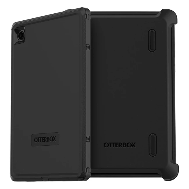 Otterbox Defender Hülle für Samsung Galaxy Tab A8.0 2021 - Robuste Schutzhülle mit Display-Schutz und Militärstandard-Tests - Schwarz