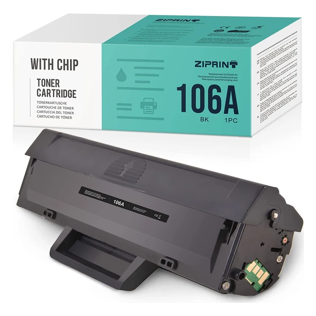 Ziprint 106A Toner fr HP Laser MFP 135WG107W137FWG - CE-zertifiziert