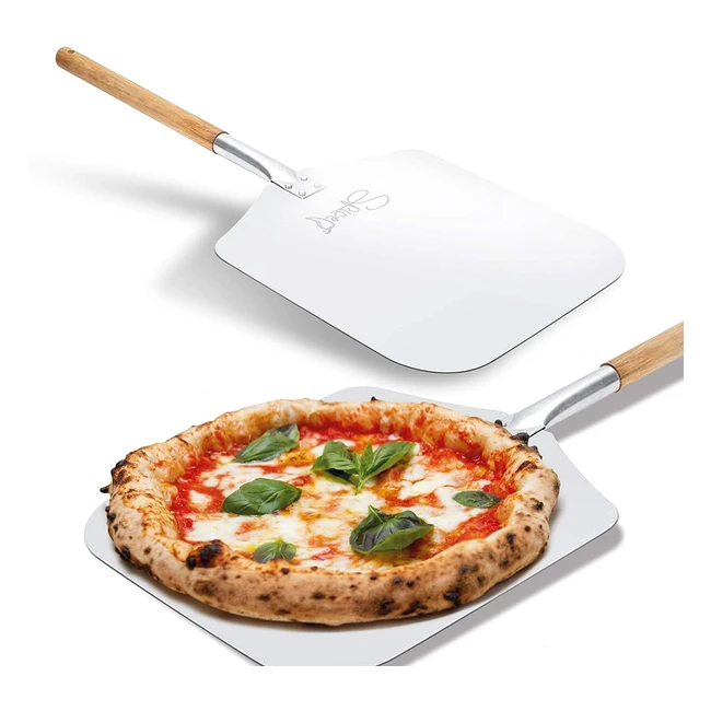 Forno Pizza Diavola e Caliente con Pietra Refrattaria - Resistenza Circolare - Pala Alluminio 32cm