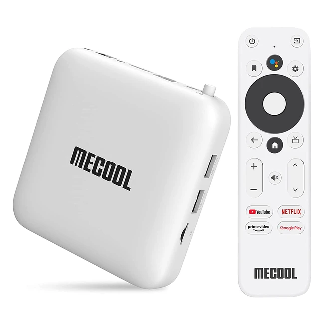 Android TV Box Mecool KM2 certificado Netflix y Google, 4K streaming, 2GB DDR4 y 8GB eMMC