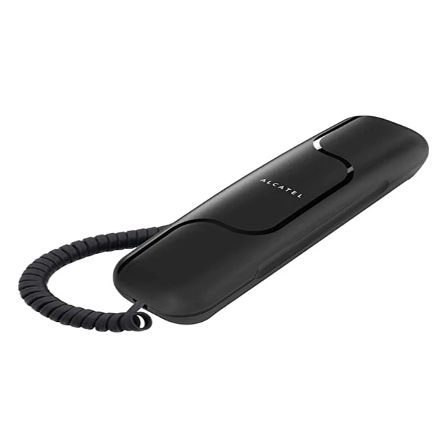 Téléphone analogique Alcatel T06 noir - Contrôle de volume et marquage mixte DCFV