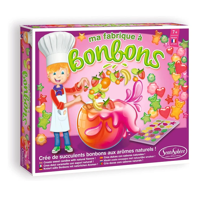 Fabriquez des bonbons naturels avec Sentospre - Kit créatif pour enfant dès 7 ans