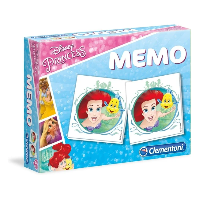 Jeu de mémoire Clementoni Princesses Disney - Réf. 13487