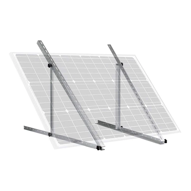 Ecoworthy Solar Panel Halterung 41 Zoll 104 cm verstellbar fr Boot Wohnmobil D