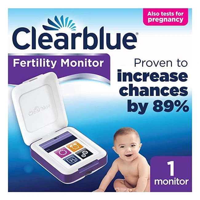 Clearblue Fertility Monitor Advanced - Increase Chances of Pregnancy by 89 - 1 