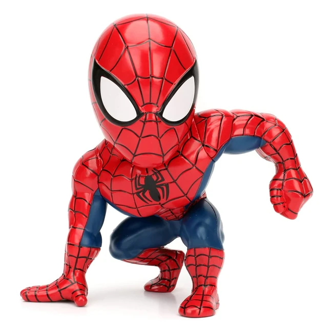 Figura Spiderman Metal 15cm Jada - Colecciona tus Héroes Marvel