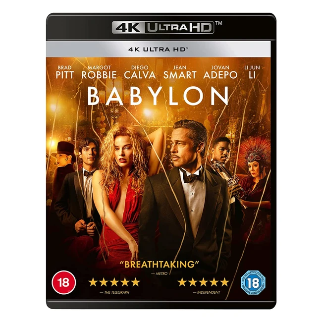 Babylon 4K UHD Blu-ray Region ABC - Stunning Picture Quality and Wide Compatibility