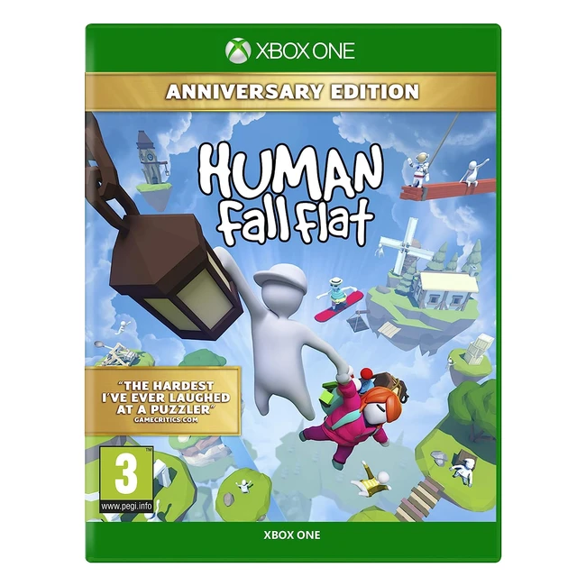Human Fall Flat Xbox One Anniversary Edition - More Mayhem, More Humans, 14 Levels Included