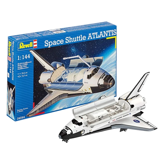 Revell Space Shuttle Atlantis Model Kit - 1/144 Scale Unbuilt & Unpainted