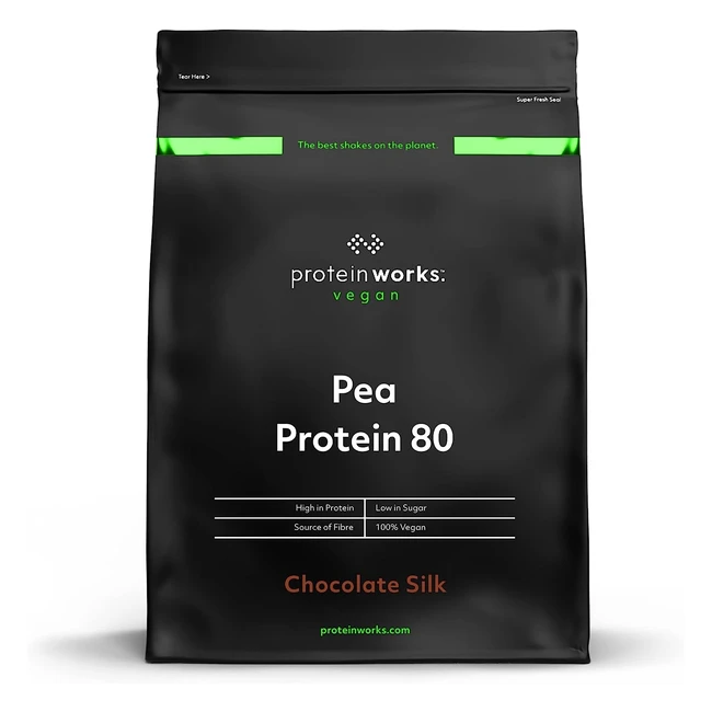 Protein Works PowPeacho500g - 100% Natürliches Premium Protein, 24g Protein pro Portion, Glutenfrei, Laktosefrei, ohne Zuckerzusatz