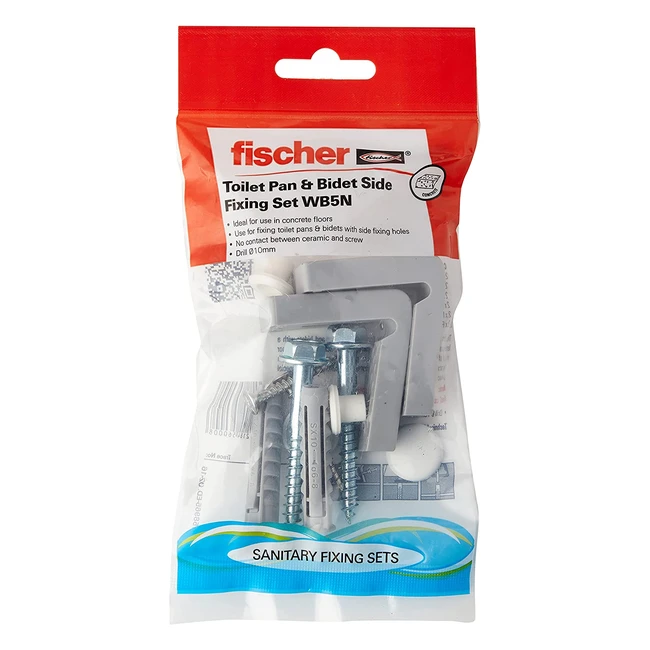 Fischer 42831 - Fissaggio in Metallo WB 5N con Viti in Acciaio Inox A2