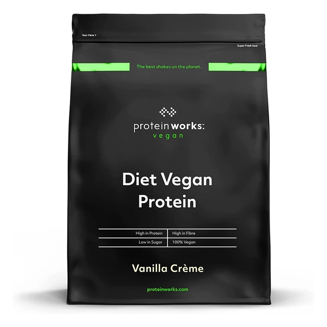 Vegan Protein Shake - 22g Protein, Green Tea & Garcinia Cambodia - 500g