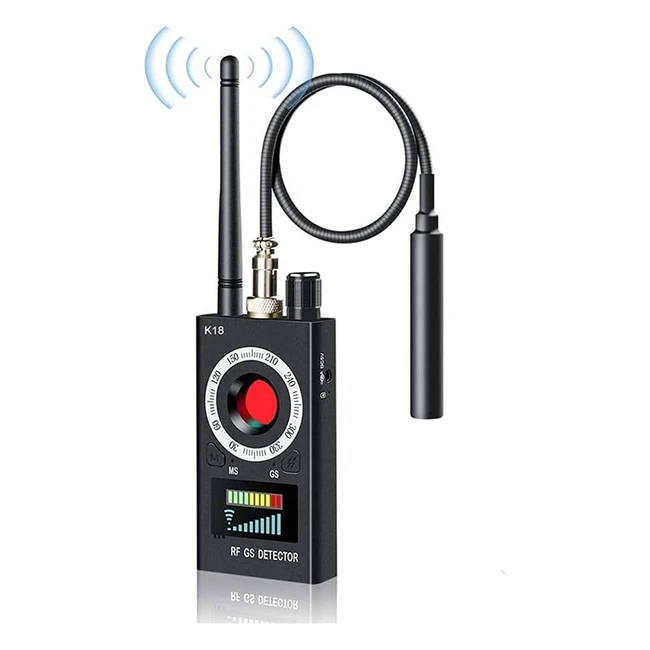 Detector de cámara oculta y señal RF con GPS - Sikvio