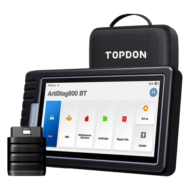 Topdon Artidiag800BT - All System Diagnostic Device for Vehicles with 28 Service Functions