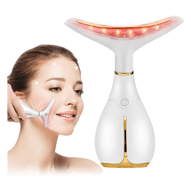 MSW Electric Face Massager - Tighten Skin, Remove Wrinkles, 3 Modes, USB Rechargeable