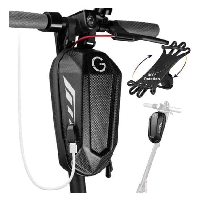Grinada E-Scooter Tasche mit USB-Anschluss und wasserdichtem Material - Modellnummer BRGR22
