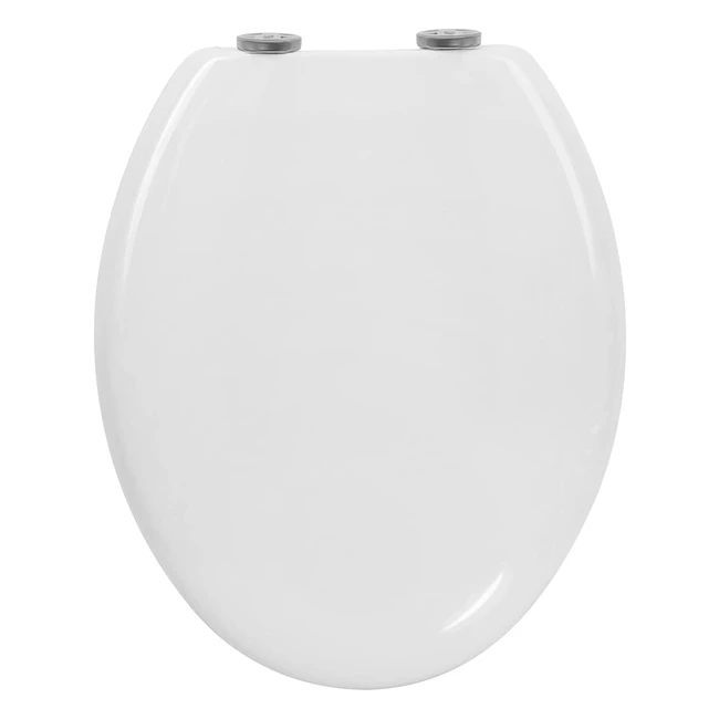 Tapa de WC Woltu con cierre suave y antibacteriano - Instalación rápida y fácil