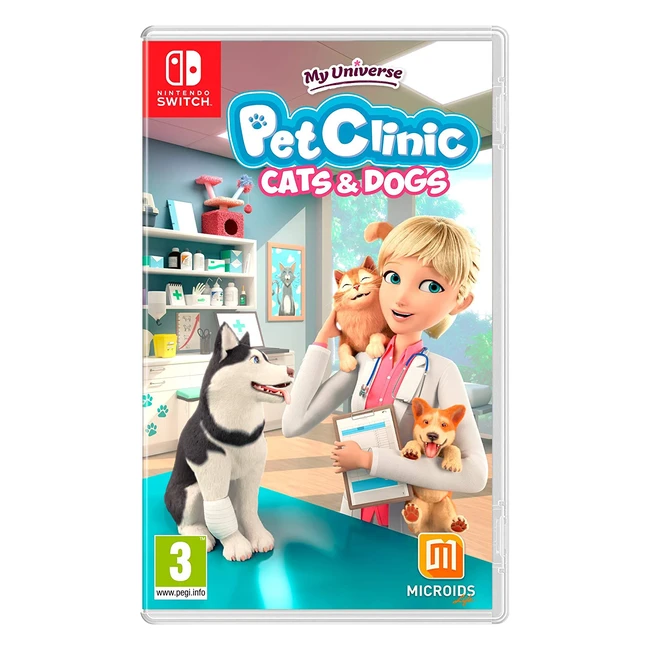 Clinica Veterinaria Nintendo Switch - Cuida a tus mascotas con My Universe Pet Clinic