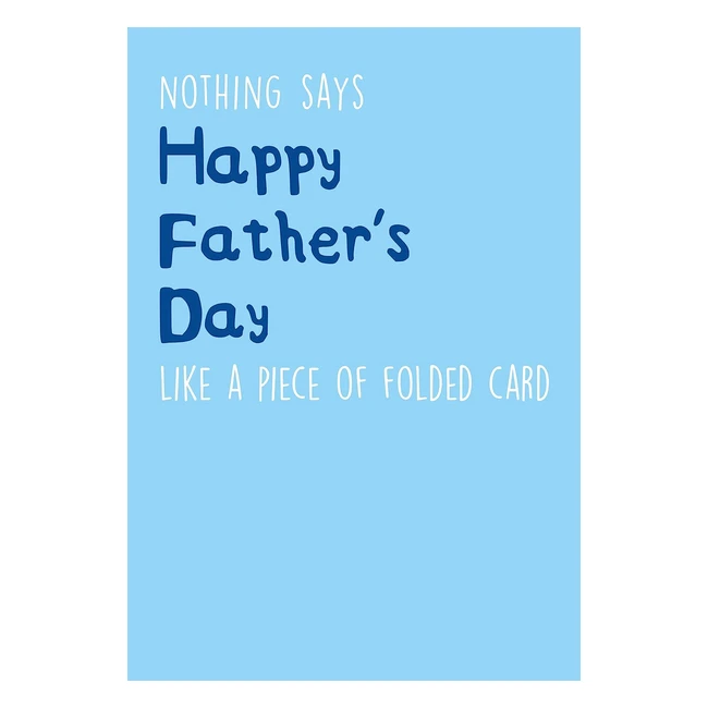 Funny Father's Day Card - Emotional Rescue FSC Certified Humorous Greeting Card