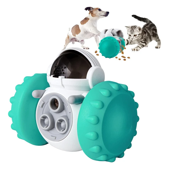Leipple - Giocattolo interattivo per cani con erogatore di trattamenti e puzzle 