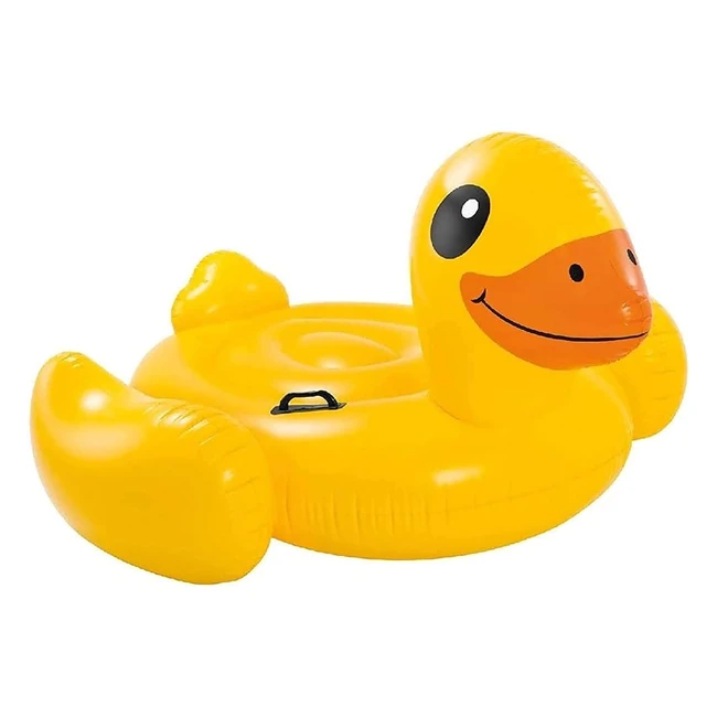 Intex Inflatable Duck 147x81 - Perfect for Riding, Playing, and Lounging