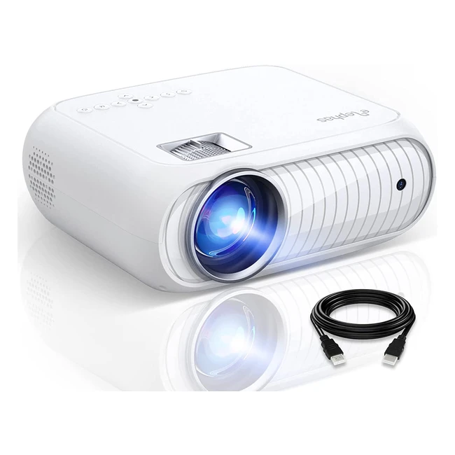 Elephas BL108 Full HD Projector - 10000 Lux, 120001 Contrast Ratio, 200