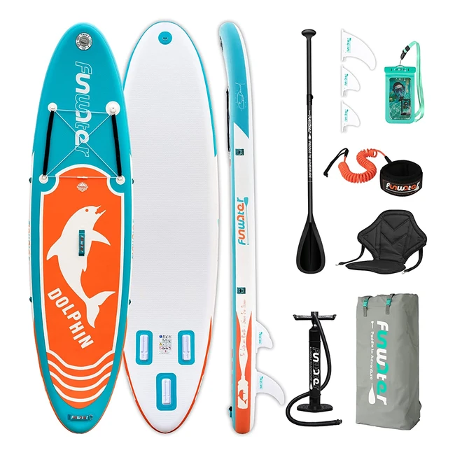 Tabla de Paddle Surf Hinchable Funwater - Accesorios Completos - Capacidad de Carga 150 kg