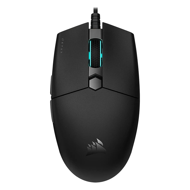 Corsair Katar Pro XT Ultralight Gaming Mouse - 18000 DPI Optical Sensor, Quickstrike Springloaded Buttons, Compact Symmetric Shape for Claw and Fingertip Grip Styles