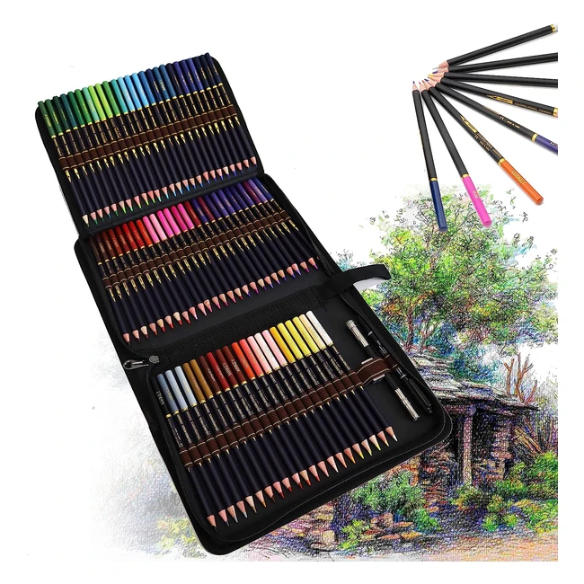 72 Lapices de Colores de Dibujo con Base de Leo - Profesionales para Artistas Principiantes - Incluye Lápiz Color Carne - No Tóxicos