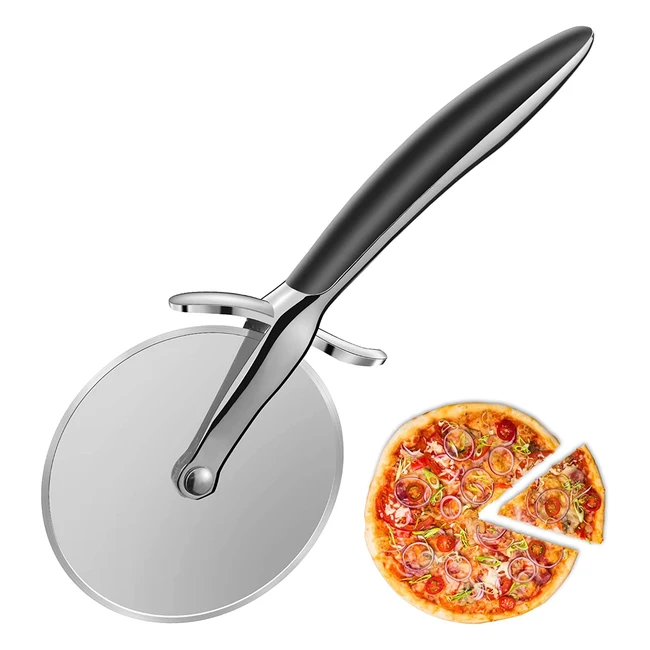 Cortador Pizza Profesional Acero Inoxidable - Multifuncional para Pasta Pan y M