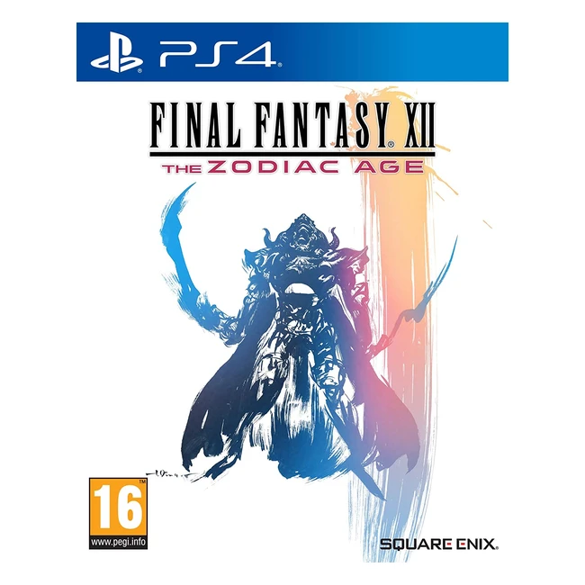 Final Fantasy XII: The Zodiac Age Day One Edition for PS4 - Improved Character Development & Graphics