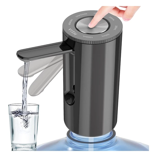 Dispensador de agua eléctrico Yish - Bomba de agua potable plegable USB automática