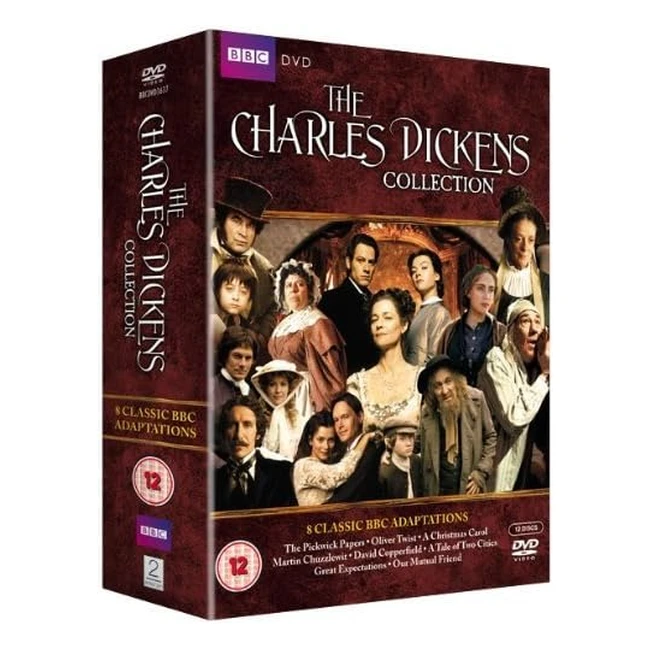 Collection BBC Charles Dickens: Pickwick Papers, Oliver Twist, A Christmas Carol, Martin Chuzzlewit, David Copperfield, A Tale of Two Cities, Great Expectations, Our Mutual Friend